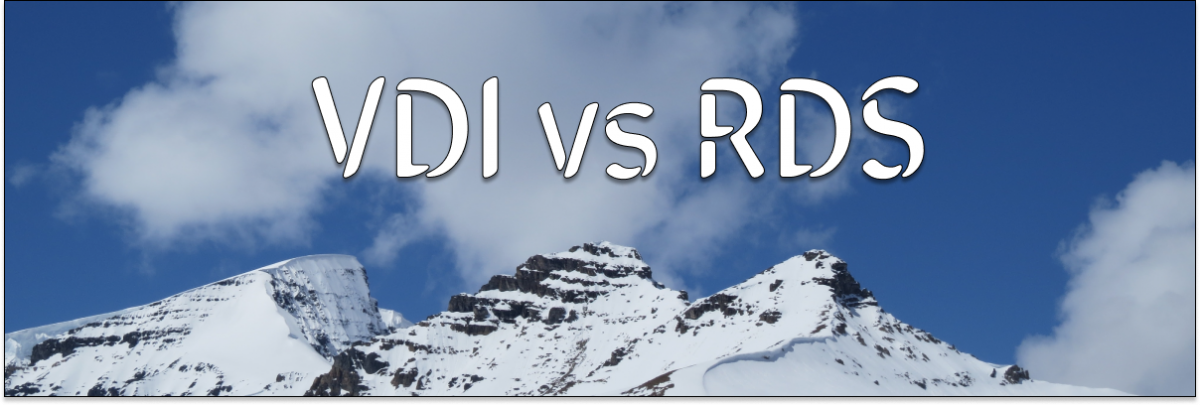 VDI vs RDS - разница и преимущества