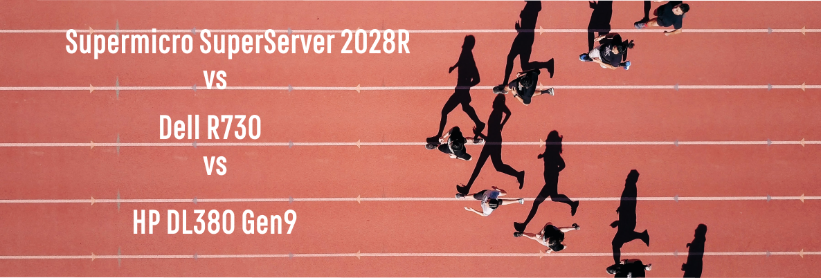 Обзор и сравнение серверных платформ Supermicro SuperServer / HP DL380 / Dell R730xd
