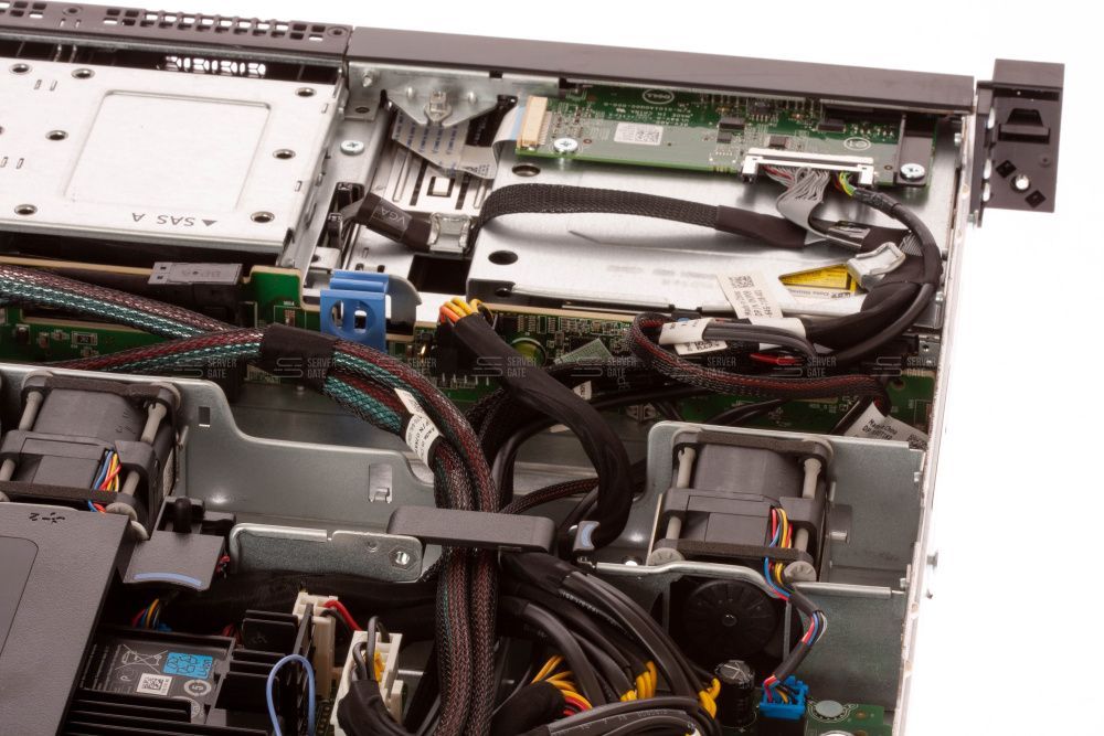 Изображение DELL R430 8SFF 1U, Intel Xeon E5-2600v4 до x2, 12 слотов  DIMM до  Gb | до 8 HDD/SSD 2.5 общим объёмом до 20000 ГБ. Блок питания x