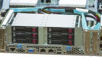 Изображение HPE Apollo 4200 Gen9 54SFF 2U, Intel Xeon E5-2600v3 / Intel Xeon E5-2600v4 до x2, 16 слотов  DIMM до  Gb | до 54 HDD/SSD 2.5 общим объёмом до 392000 ГБ. Блок питания x
