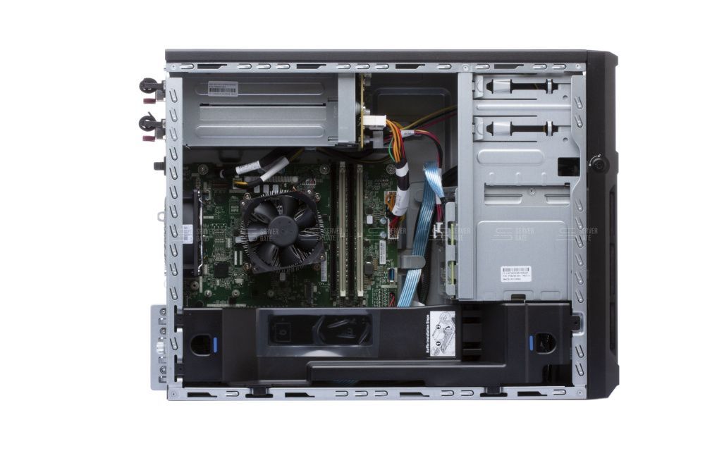 Изображение HPE ML30 Gen10 4LFF Tower,  Intel Xeon E Processor до x1, 4 слотов  DIMM до  Gb | до 4 HDD/SSD 3.5 общим объёмом до 67200 ГБ. Блок питания x