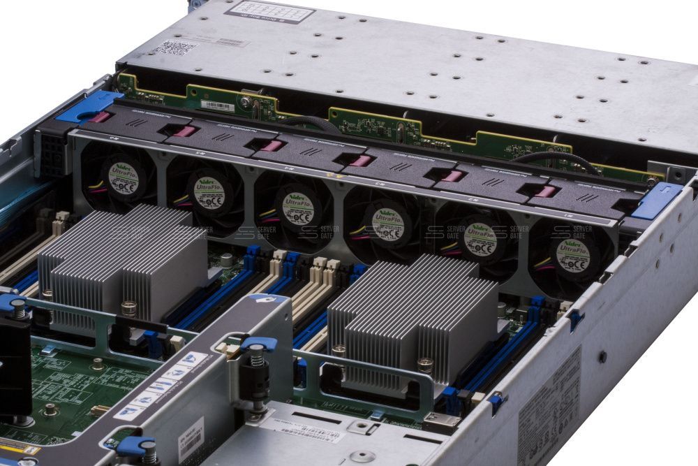 Изображение HPE DL380 Gen9 12LFF 2U, Intel Xeon E5-2600v3 / Intel Xeon E5-2600v4 до x2, 24 слотов  DIMM до  Gb | до 15 HDD/SSD 3.5 общим объёмом до 240000 ГБ. Блок питания x