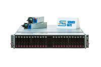 Изображение HPE Apollo 4200 Gen9 54SFF 2U, Intel Xeon E5-2600v3 / Intel Xeon E5-2600v4 до x2, 16 слотов  DIMM до  Gb | до 54 HDD/SSD 2.5 общим объёмом до 392000 ГБ. Блок питания x