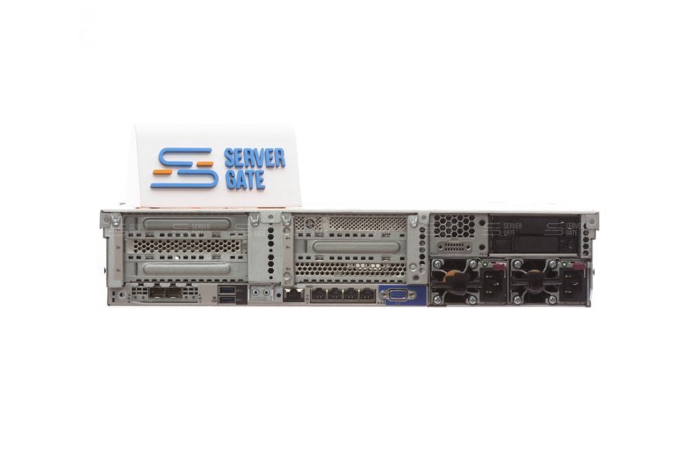 Изображение HPE DL380 Gen9 24SFF 2U, Intel Xeon E5-2600v3 / Intel Xeon E5-2600v4 до x2, 24 слотов  DIMM до  Gb | до 26 HDD/SSD 2.5 общим объёмом до 48000 ГБ. Блок питания x