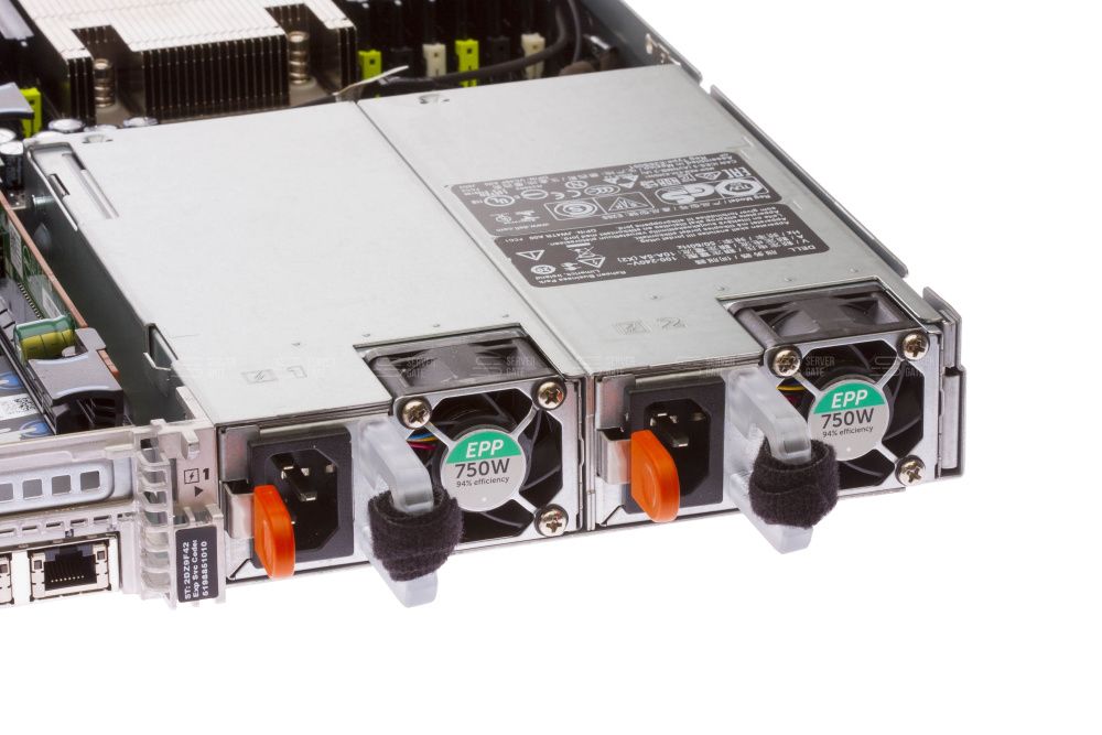 Изображение DELL R630 8SFF 1U, Intel Xeon E5-2600v3 / Intel Xeon E5-2600v4 до x2, 24 слотов  DIMM до  Gb | до 8 HDD/SSD 2.5 общим объёмом до 20000 ГБ. Блок питания x
