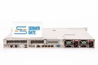 Изображение HPE DL360 Gen10 8SFF 1U, Intel Xeon Scalable до x2, 24 слотов  DIMM до  Gb | до 10 HDD/SSD 2.5 общим объёмом до 122880 ГБ. Блок питания x