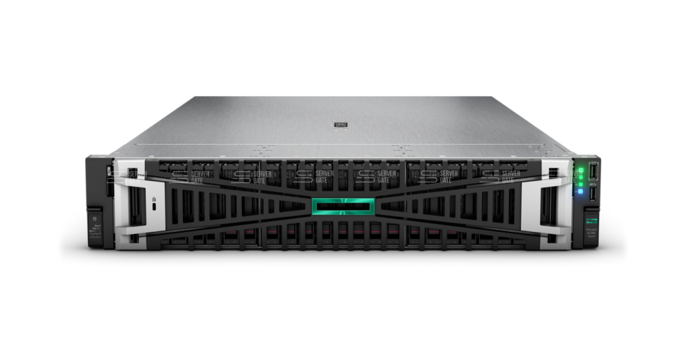 Изображение Новый HPE DL380 Gen11 12LFF 2U, Intel Xeon Scalable Gen4 / Gen5 до x2, 32 слотов  DIMM до  Gb | до 12 HDD/SSD 3.5 общим объёмом до 240000 ГБ. Блок питания x