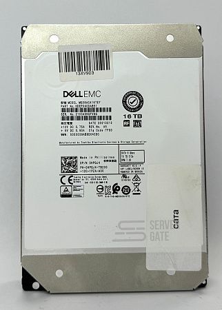 Жесткий диск HDD 16TB Dell 3.5" 7.2K SATA 6Gb/s