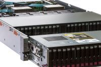 Изображение HPE Apollo 4200 Gen9 54SFF 2U, Intel Xeon E5-2600v3 / Intel Xeon E5-2600v4 до x2, 16 слотов  DIMM до  Gb | до 54 HDD/SSD 2.5 общим объёмом до 392000 ГБ. Блок питания x