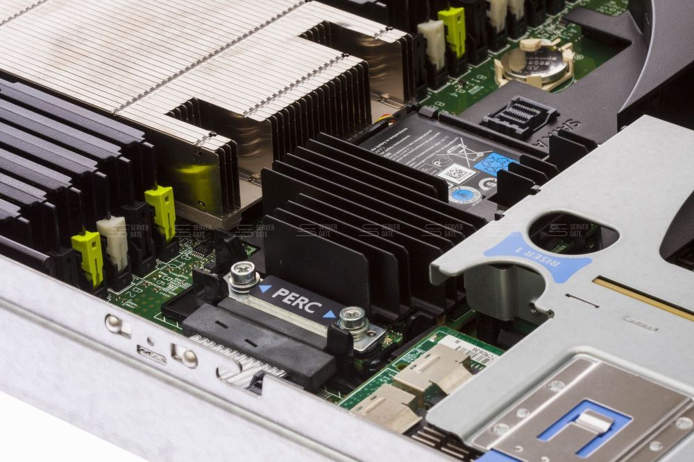 Изображение DELL R630 8SFF 1U, Intel Xeon E5-2600v3 / Intel Xeon E5-2600v4 до x2, 24 слотов  DIMM до  Gb | до 8 HDD/SSD 2.5 общим объёмом до 20000 ГБ. Блок питания x