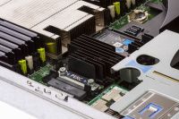 Изображение DELL R630 8SFF 1U, Intel Xeon E5-2600v3 / Intel Xeon E5-2600v4 до x2, 24 слотов  DIMM до  Gb | до 8 HDD/SSD 2.5 общим объёмом до 20000 ГБ. Блок питания x