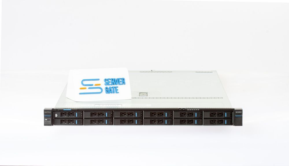 Изображение Новый сервер Kaytus KR1280-X2 12SFF 1U, Intel Xeon Scalable Gen4 / Gen5 до x2, 32 слотов  DIMM до  Gb | до 12 HDD/SSD 2.5 общим объёмом до 92160 ГБ. Блок питания x