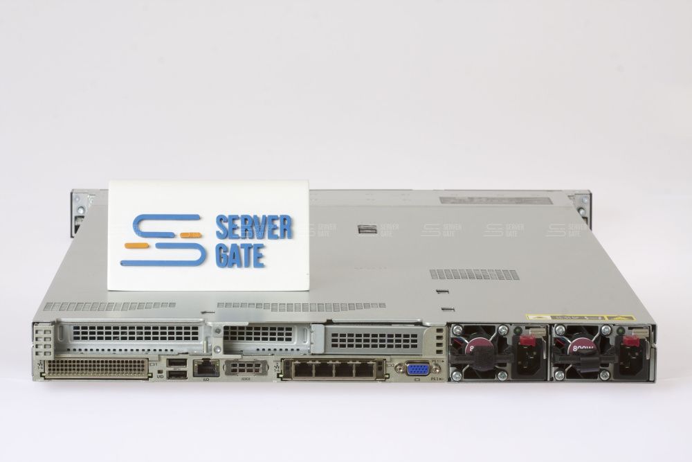 Изображение Новый сервер HPE DL360 Gen11 8SFF 1U, Intel Xeon Scalable Gen4 / Gen5 до x2, 32 слотов  DIMM до  Gb | до 8 HDD/SSD 2.5 общим объёмом до 61440 ГБ. Блок питания x