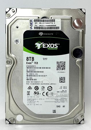 Жесткий диск HDD 8TB SeaGate 3.5" 7.2K SAS 12Gb/s