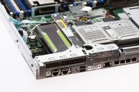 Изображение HPE DL360 Gen9 4LFF 1U, Intel Xeon E5-2600v3 / Intel Xeon E5-2600v4 до x2, 24 слотов  DIMM до  Gb | до 8 HDD/SSD 3.5 общим объёмом до 56000 ГБ. Блок питания x