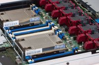 Изображение HPE DL360 Gen9 8SFF 1U, Intel Xeon E5-2600v3 / Intel Xeon E5-2600v4 до x2, 24 слотов  DIMM до  Gb | до 8 HDD/SSD 2.5 общим объёмом до 20000 ГБ. Блок питания x