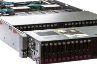 Изображение HPE Apollo 4200 Gen9 54SFF 2U, Intel Xeon E5-2600v3 / Intel Xeon E5-2600v4 до x2, 16 слотов  DIMM до  Gb | до 54 HDD/SSD 2.5 общим объёмом до 392000 ГБ. Блок питания x