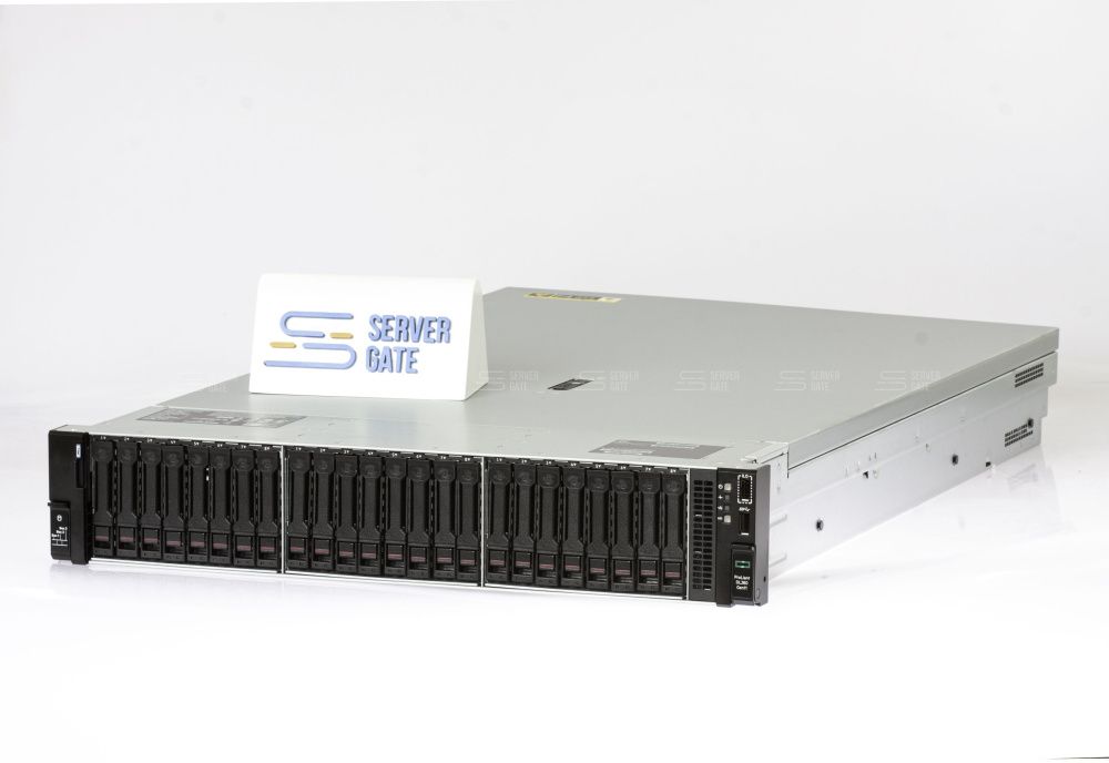 Изображение Новый HPE DL380 Gen11 24SFF 2U, Intel Xeon Scalable Gen4 / Gen5 до x2, 32 слотов  DIMM до  Gb | до 24 HDD/SSD 2.5 общим объёмом до 184320 ГБ. Блок питания x