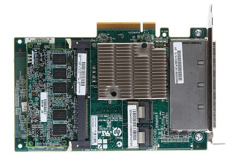 Контроллер HP Smart Array P822 2GB PCIe 643379-001 (Cache 633543-001)