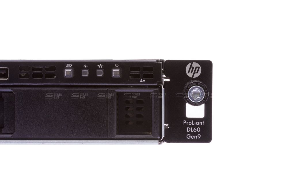 Изображение HP DL60 Gen9 4LFF 1U, Intel Xeon E5-2600v3 / Intel Xeon E5-2600v4 до x2, 8 слотов  DIMM до  Gb | до 4 HDD/SSD 3.5 общим объёмом до 56000 ГБ. Блок питания x