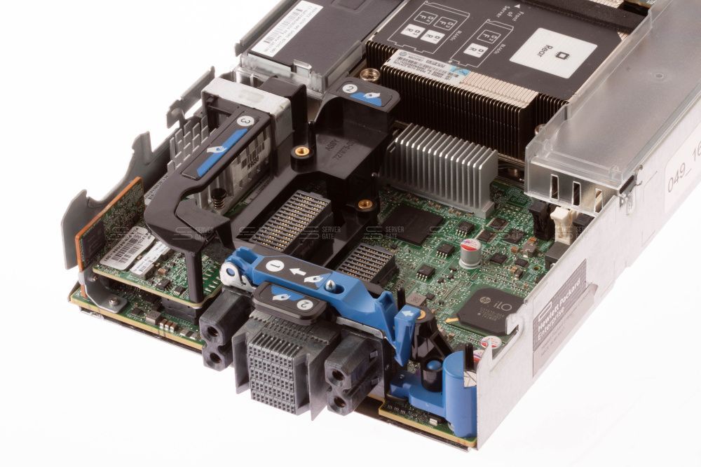 Изображение  Blade, Intel Xeon E5-2600v3 / Intel Xeon E5-2600v4 до x2, 16 слотов  DIMM до  Gb | до 2 HDD/SSD 2.5 общим объёмом до 16000 ГБ. Блок питания x