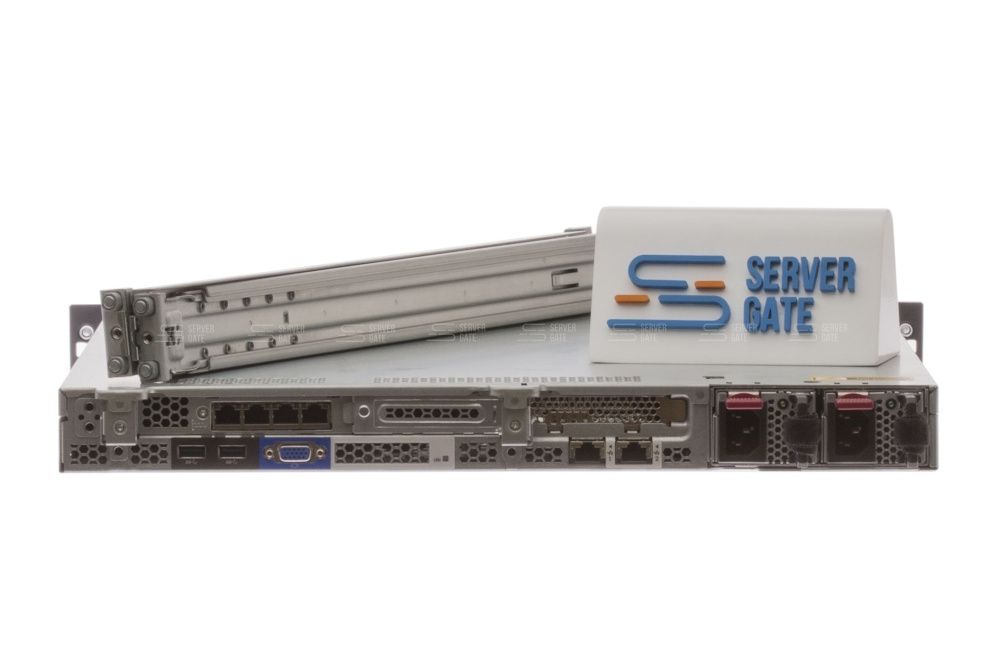 Изображение HP DL60 Gen9 4LFF 1U, Intel Xeon E5-2600v3 / Intel Xeon E5-2600v4 до x2, 8 слотов  DIMM до  Gb | до 4 HDD/SSD 3.5 общим объёмом до 56000 ГБ. Блок питания x