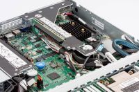 Изображение Новый сервер Kaytus KR1280-X2 4LFF + 4 SAS/NVME 1U, Intel Xeon Scalable Gen4 / Gen5 до x2, 32 слотов  DIMM до  Gb | до 8 HDD/SSD 3.5 общим объёмом до 102720 ГБ. Блок питания x