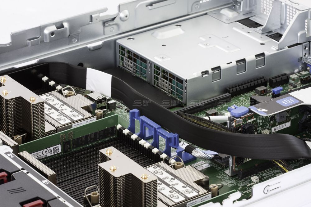 Изображение Новый HPE DL380 Gen11 24SFF 2U, Intel Xeon Scalable Gen4 / Gen5 до x2, 32 слотов  DIMM до  Gb | до 24 HDD/SSD 2.5 общим объёмом до 184320 ГБ. Блок питания x
