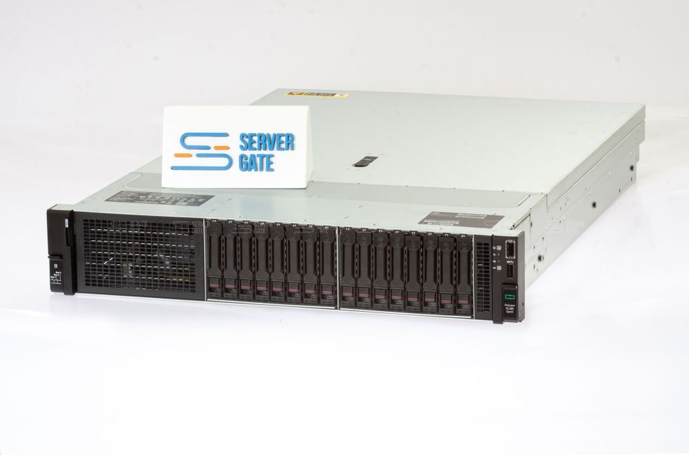 Изображение Новый сервер HPE DL385 Gen11 16SFF 2U, AMD Epyc до x2, 24 слотов  DIMM до  Gb | до 16 HDD/SSD 2.5 общим объёмом до 245760 ГБ. Блок питания x