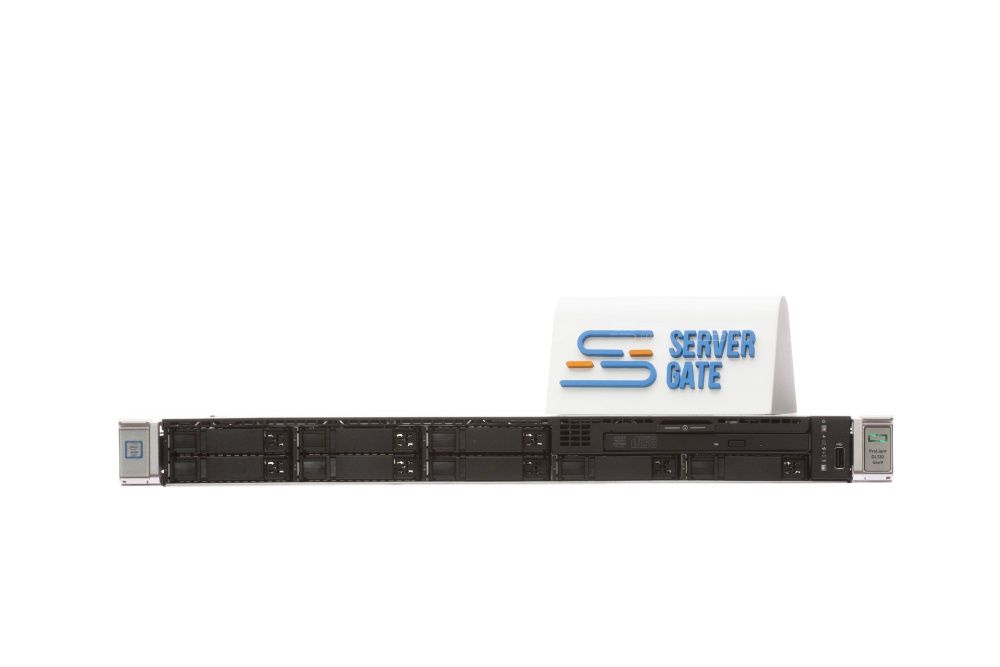 Изображение HPE DL120 Gen9 8SFF 1U, Intel Xeon E5-2600v3 / Intel Xeon E5-2600v4 до x1, 8 слотов  DIMM до  Gb | до 8 HDD/SSD 2.5 общим объёмом до 32000 ГБ. Блок питания x