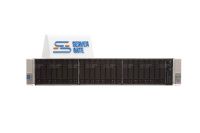 Изображение HPE DL380 Gen9 24SFF 2U, Intel Xeon E5-2600v3 / Intel Xeon E5-2600v4 до x2, 24 слотов  DIMM до  Gb | до 26 HDD/SSD 2.5 общим объёмом до 48000 ГБ. Блок питания x