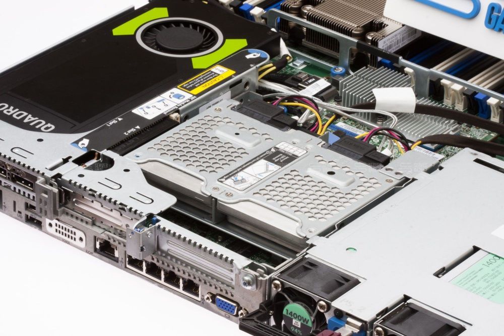 Изображение HPE DL360 Gen9 4LFF 1U, Intel Xeon E5-2600v3 / Intel Xeon E5-2600v4 до x2, 24 слотов  DIMM до  Gb | до 8 HDD/SSD 3.5 общим объёмом до 56000 ГБ. Блок питания x