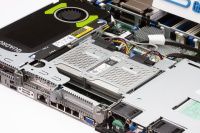 Изображение HPE DL360 Gen9 4LFF 1U, Intel Xeon E5-2600v3 / Intel Xeon E5-2600v4 до x2, 24 слотов  DIMM до  Gb | до 8 HDD/SSD 3.5 общим объёмом до 56000 ГБ. Блок питания x