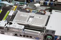 Изображение HPE DL360 Gen9 10SFF 1U, Intel Xeon E5-2600v3 / Intel Xeon E5-2600v4 до x2, 24 слотов  DIMM до  Gb | до 10 HDD/SSD 2.5 общим объёмом до 20000 ГБ. Блок питания x