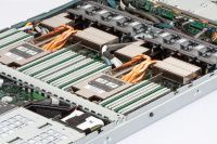 Изображение Новый сервер Kaytus KR1280-X2 12SFF 1U, Intel Xeon Scalable Gen4 / Gen5 до x2, 32 слотов  DIMM до  Gb | до 12 HDD/SSD 2.5 общим объёмом до 92160 ГБ. Блок питания x