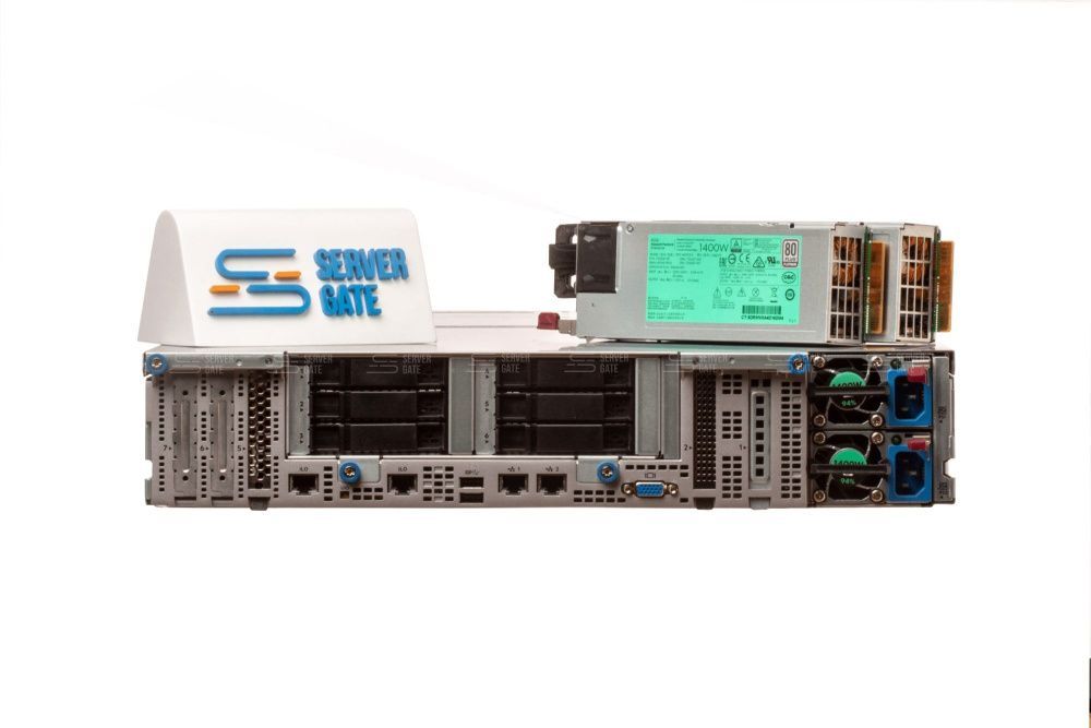 Изображение HPE Apollo 4200 Gen10 24LFF 2U, Intel Xeon Scalable до x2, 16 слотов  DIMM до  Gb | до 24 HDD/SSD 3.5 общим объёмом до 480000 ГБ. Блок питания x